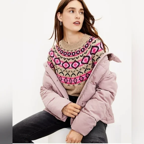 Ricki's Fair Isle Pullover Sweater - Picture 3 of 5